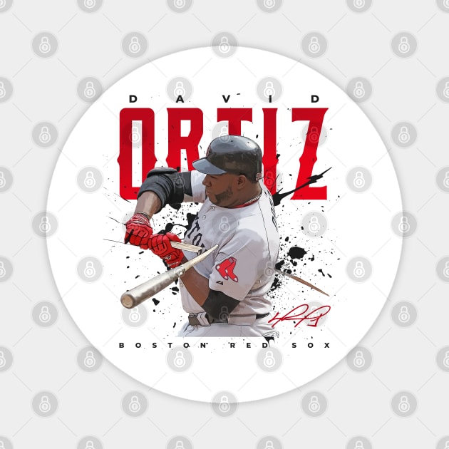 David Ortiz Magnet by Juantamad